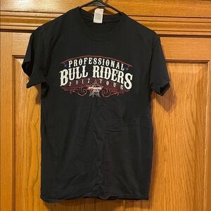 Gildan Black Bull Riders Tour Tee